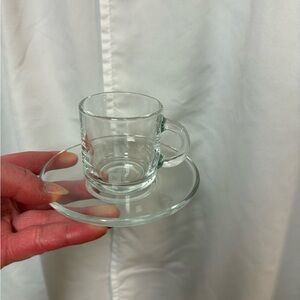 Nespresso tempered glass espresso cup